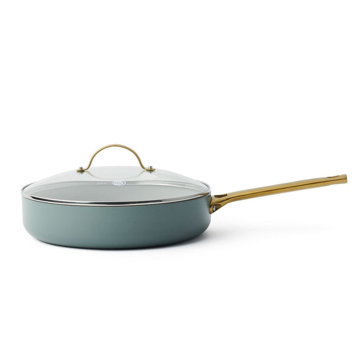 Greenpan Padova Covered Saute Pan - 28cm/3.6L - Smokey Blue