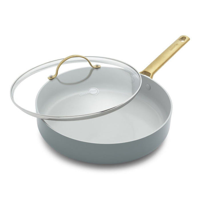 Greenpan Padova Covered Saute Pan - 28cm/3.6L - Smokey Blue