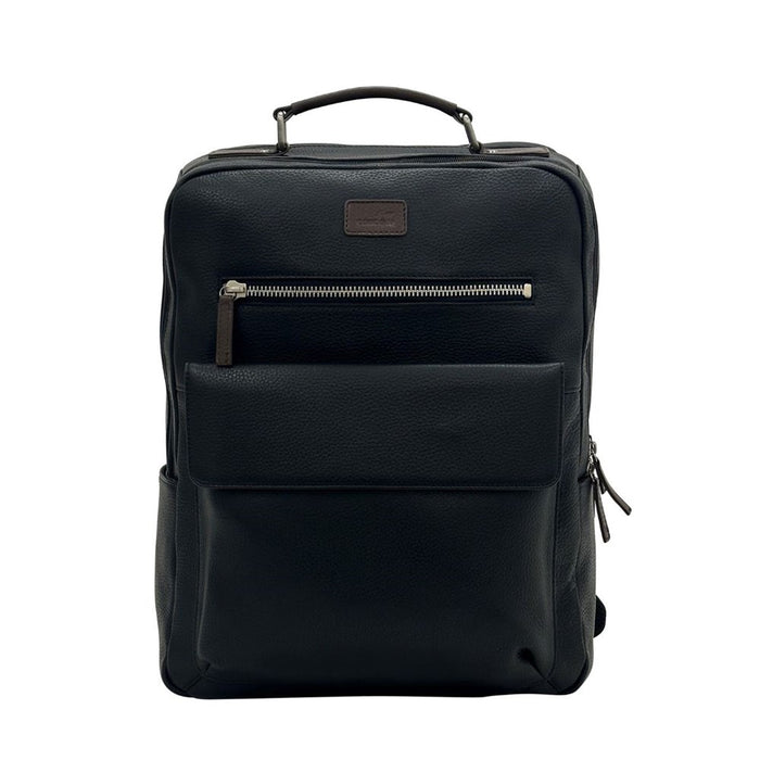 Condotti Amalfi Leather Backpack - Black — Home Essentials