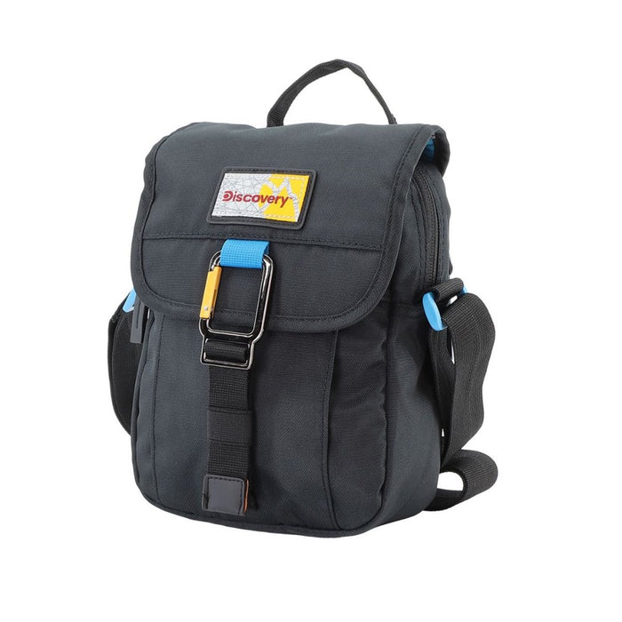 Discovery Icon Flap Over Utility Bag - Black