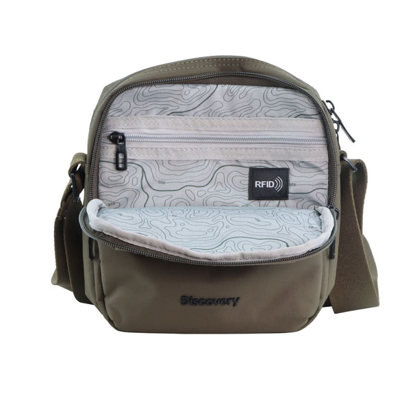 Discovery Downtown Utility Shoulder Bag - Khaki Discovery