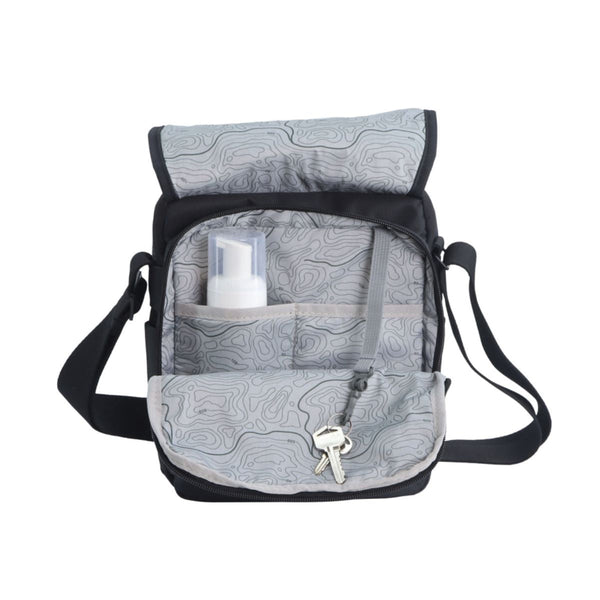 Discovery Downtown Messenger Crossbody Bag - Black Discovery