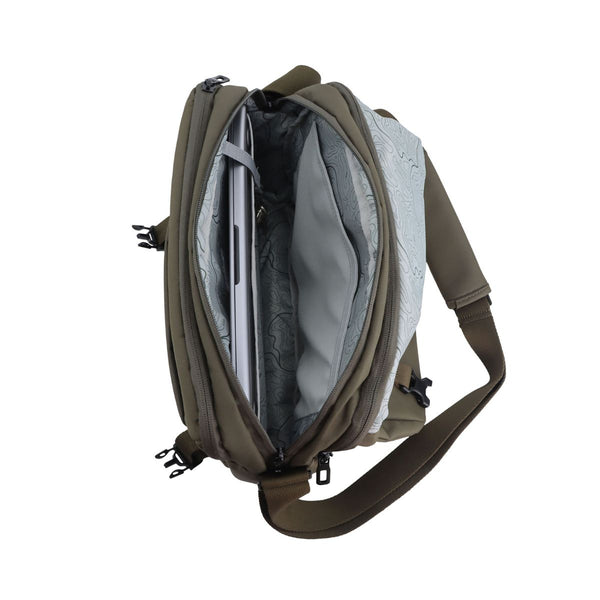 Discovery Downtown Laptop Messenger Bag - Khaki Discovery