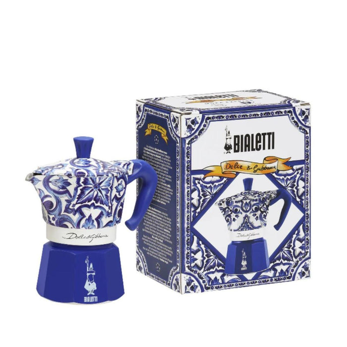 Bialetti Dolce&Gabbana Blu Mediterraneo Moka Express - 3 Cup