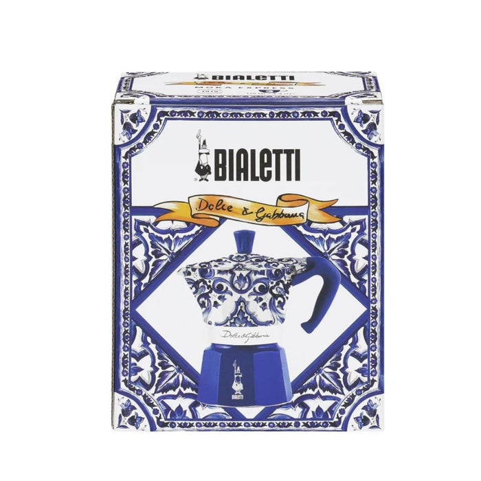 Bialetti Dolce&Gabbana Blu Mediterraneo Moka Express - 3 Cup