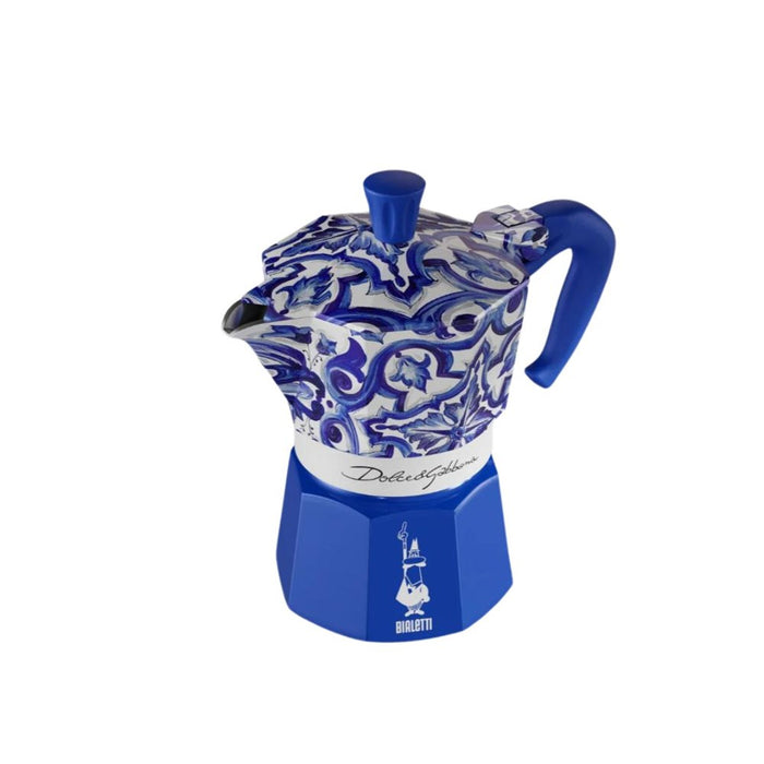 Bialetti Dolce&Gabbana Blu Mediterraneo Moka Express - 6 Cup