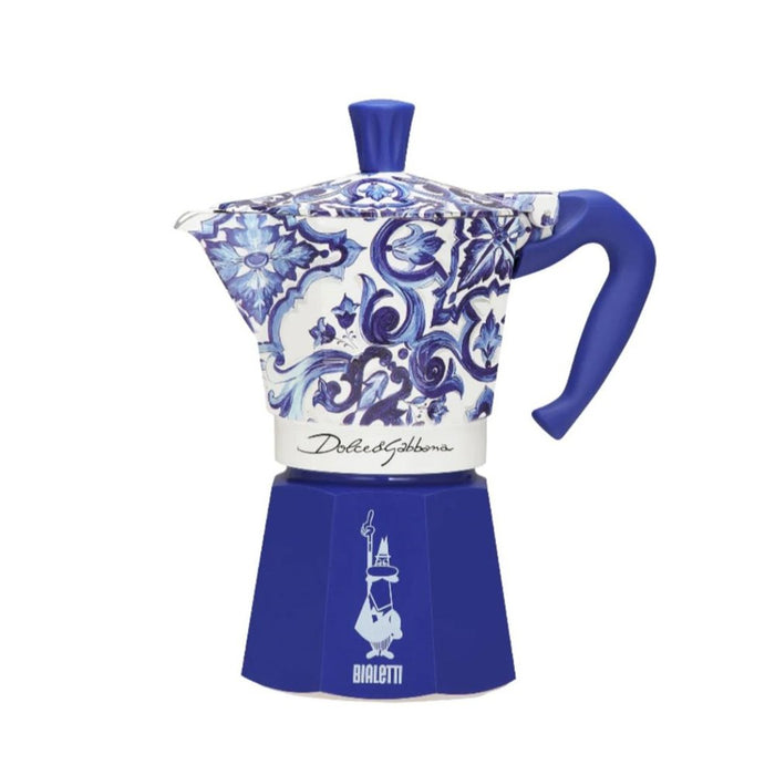 Bialetti Dolce&Gabbana Blu Mediterraneo Moka Express - 6 Cup