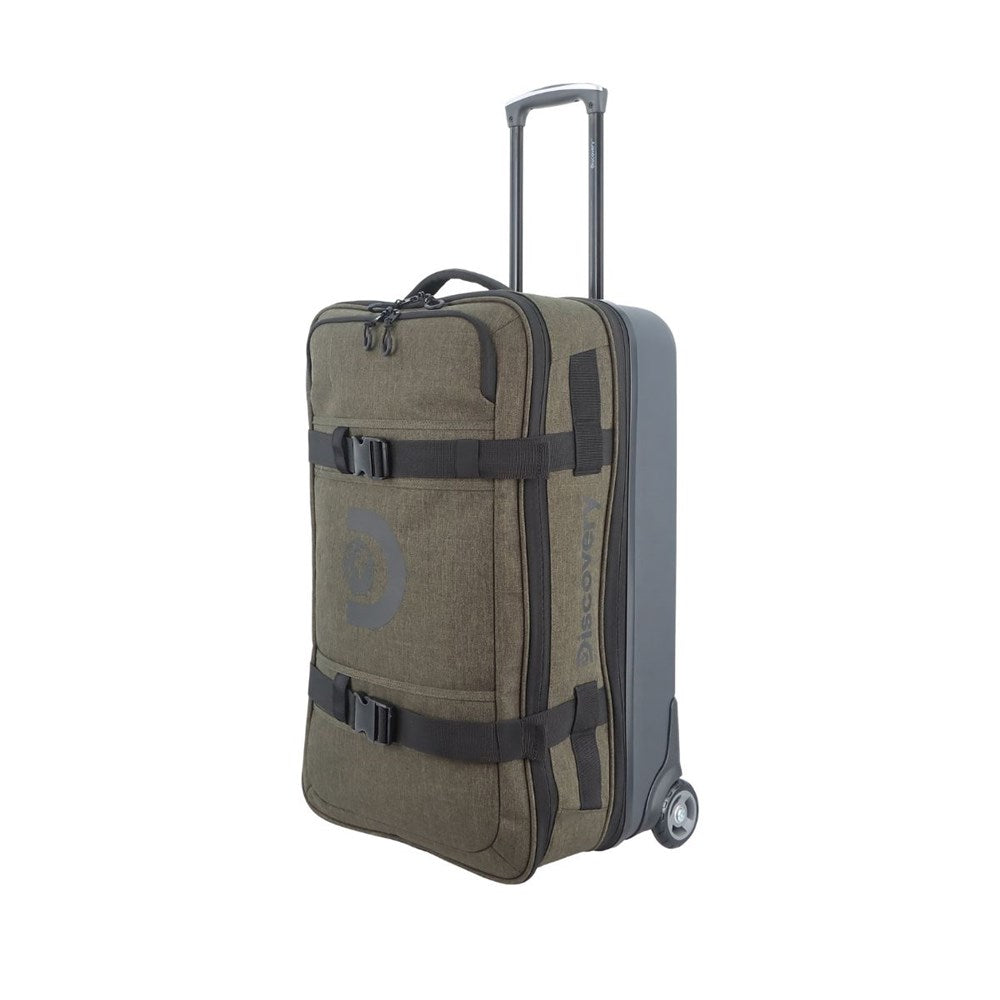 Discovery Camp 2 Wheel Large Duffle Bag -  75cm - Khaki Discovery