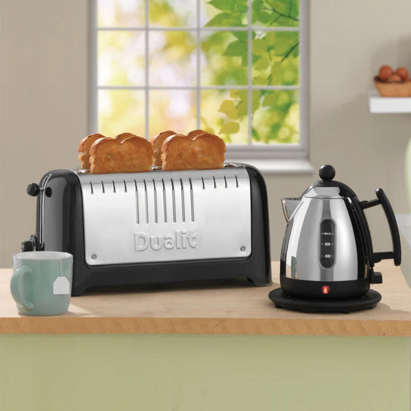 Dualit Lite 4 Slice Long Slot Toaster Dualit
