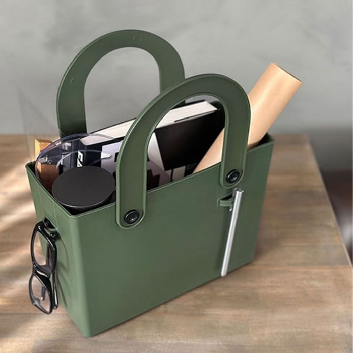 Hachiman Garden Tool Bag with Pocket - Green