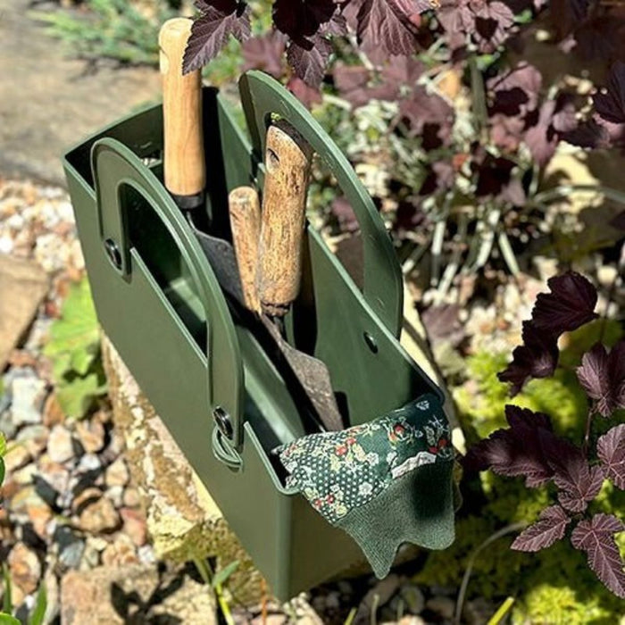 Hachiman Garden Tool Bag with Pocket - Green