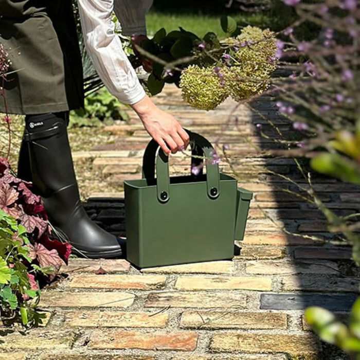 Hachiman Garden Tool Bag with Pocket - Green