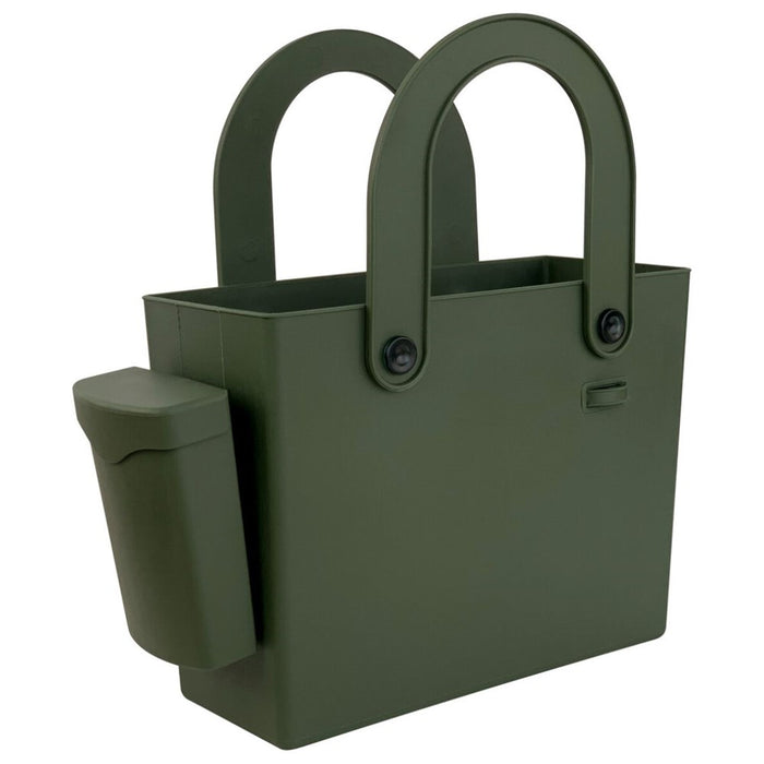 Hachiman Garden Tool Bag with Pocket - Green