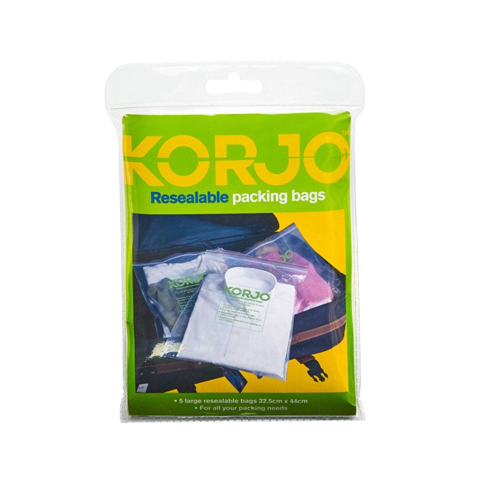 Korjo Resealable Packing Bags Korjo
