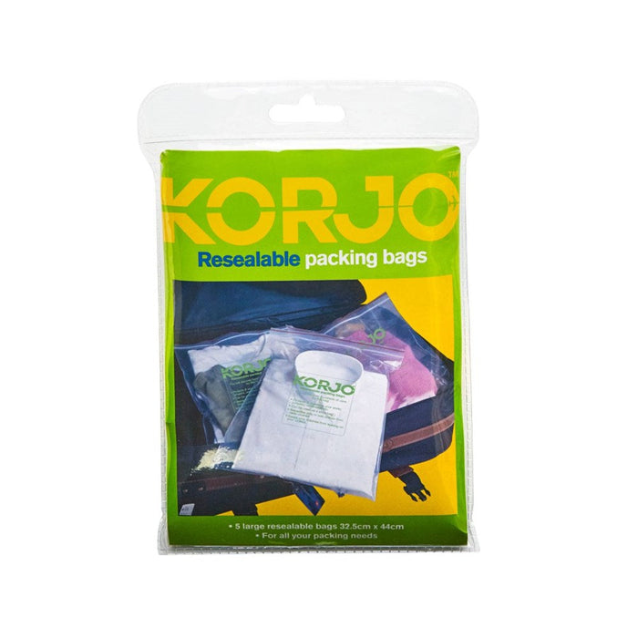 Korjo Resealable Packing Bags