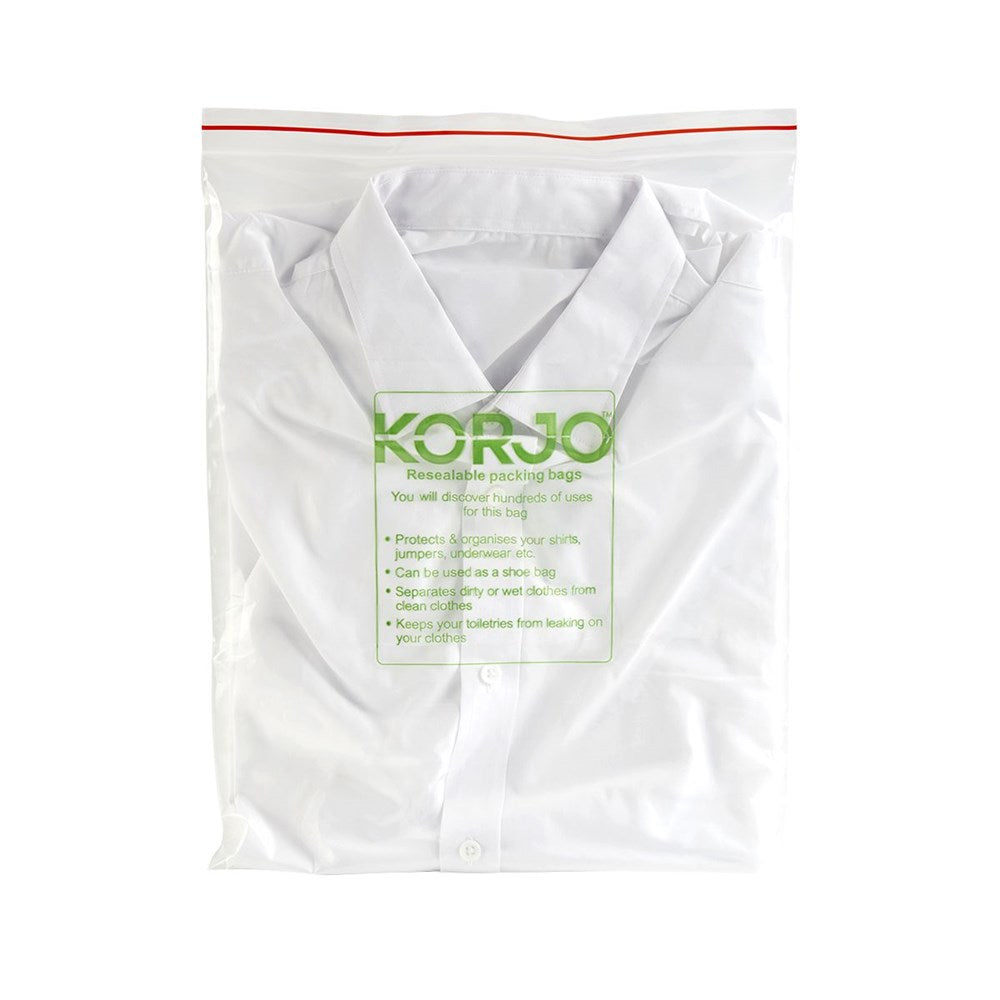 Korjo Resealable Packing Bags Korjo