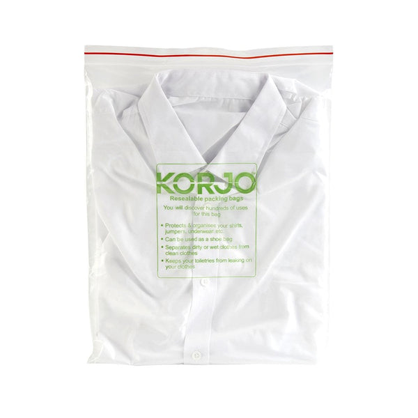 Korjo Resealable Packing Bags Korjo