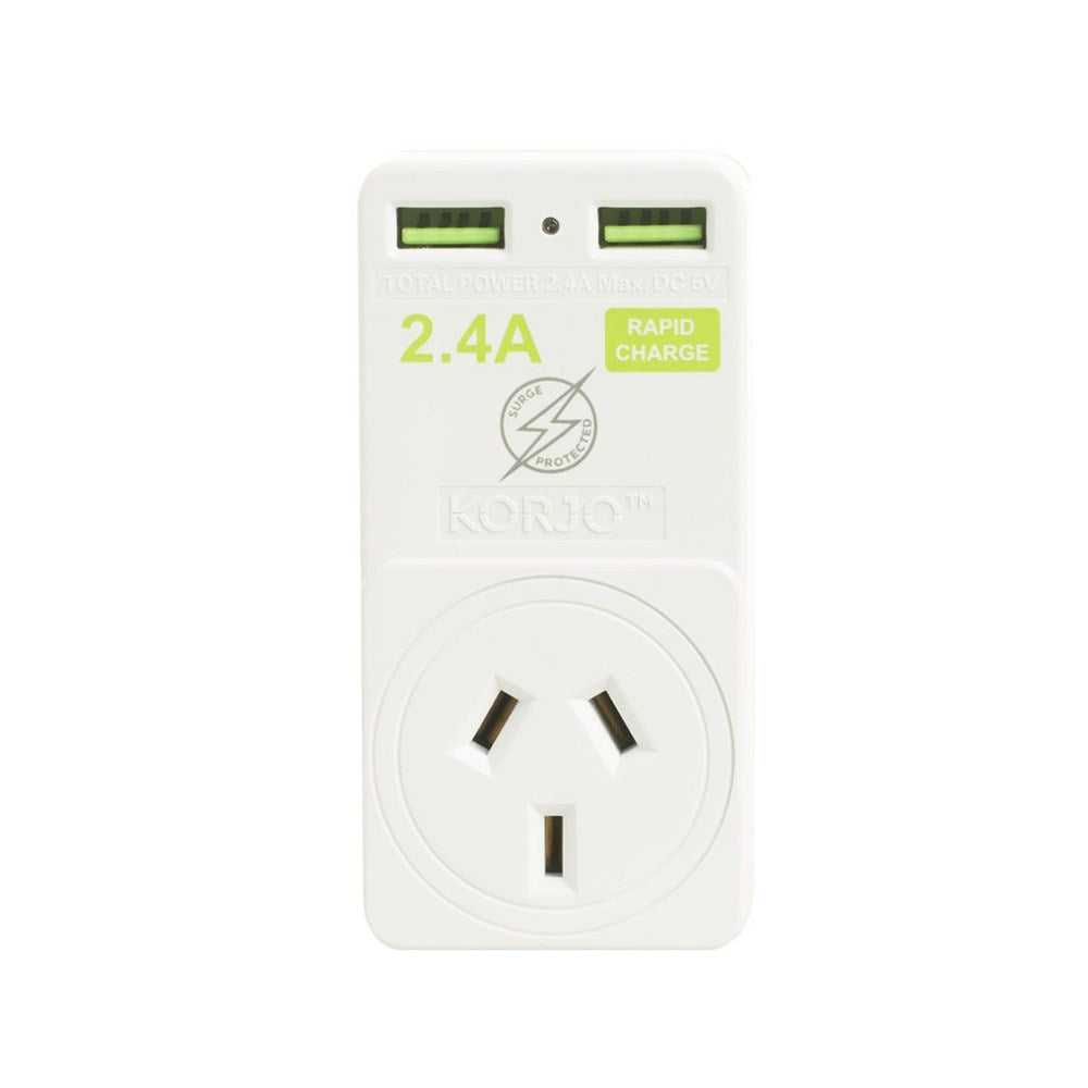 Korjo USB & Power Adaptor AU/NZ Korjo