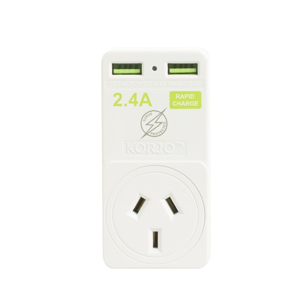 Korjo USB & Power Adaptor Europe