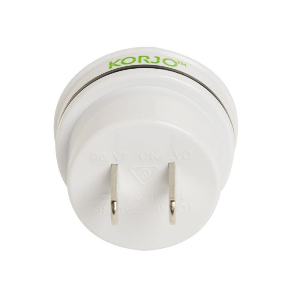 Korjo Travel Adaptor Plug - Japan, USA Korjo