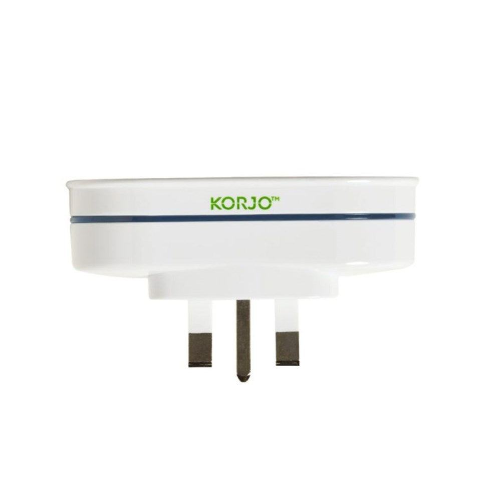 Korjo Travel  Double Adaptor Plug - United Kingdom Korjo
