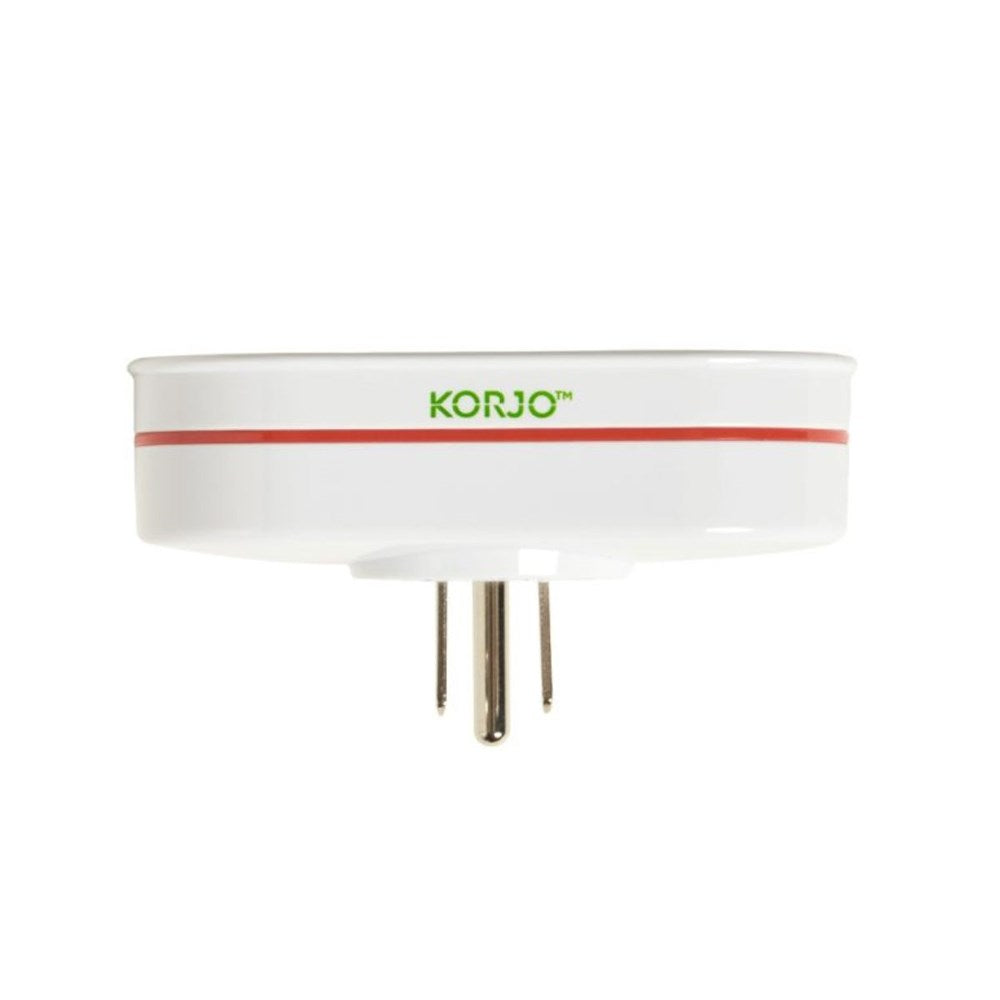 Korjo Travel  Double Adaptor Plug - United States Korjo