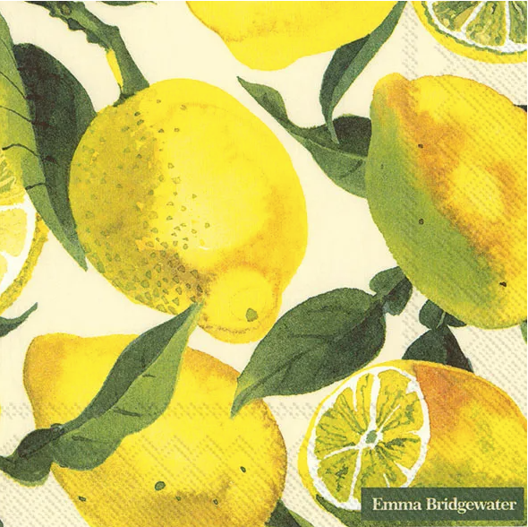 Emma Bridgewater Lemons Luncheon Napkin Emma Bridgewater