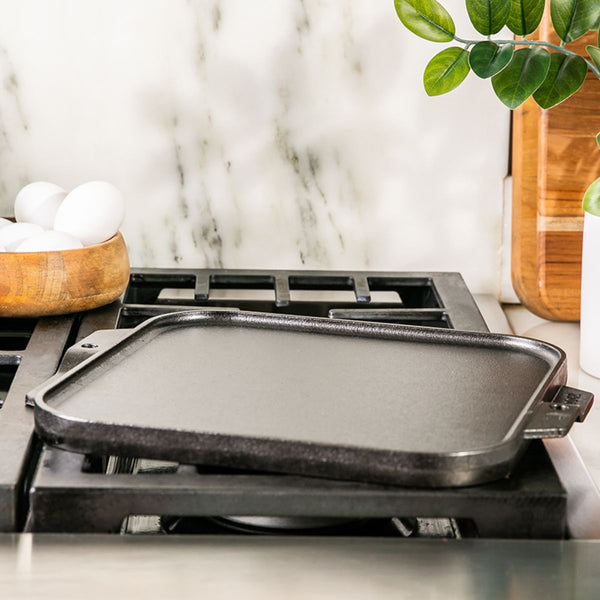 Lodge Single Burner Reversible Square Griddle - 26cm Lodge