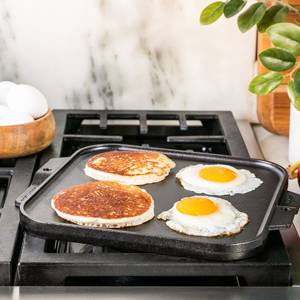 Lodge Single Burner Reversible Square Griddle - 26cm Lodge