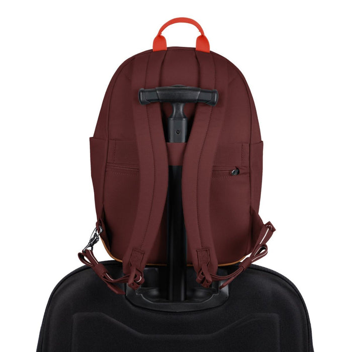 Pacsafe Go anti-theft 15L Backpack - Garnet Red