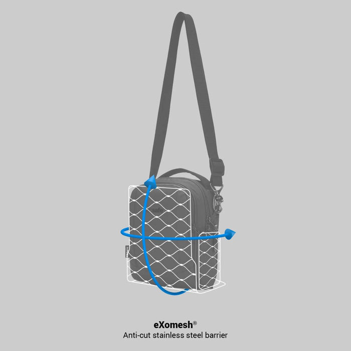 Pacsafe Metrosafe LS100 Anti-theft Crossbody Bag - Tidal Teal