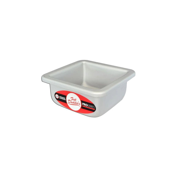 Fat Daddios Square Solid Bottom Cake Pan - 3 inch deep - 7 Sizes