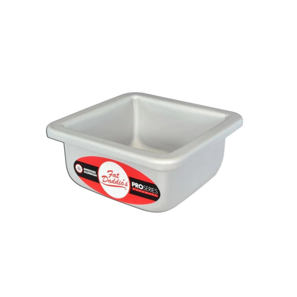 Fat Daddios Square Solid Bottom Cake Pan - 3 inch deep - 7 Sizes