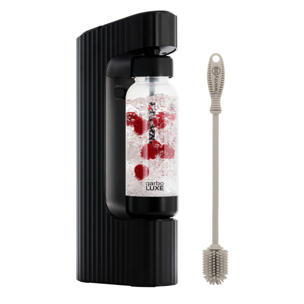 Twenty 39 qarbo LUXE Sparkling Water and Soda Beverage Maker - Black Twenty 39