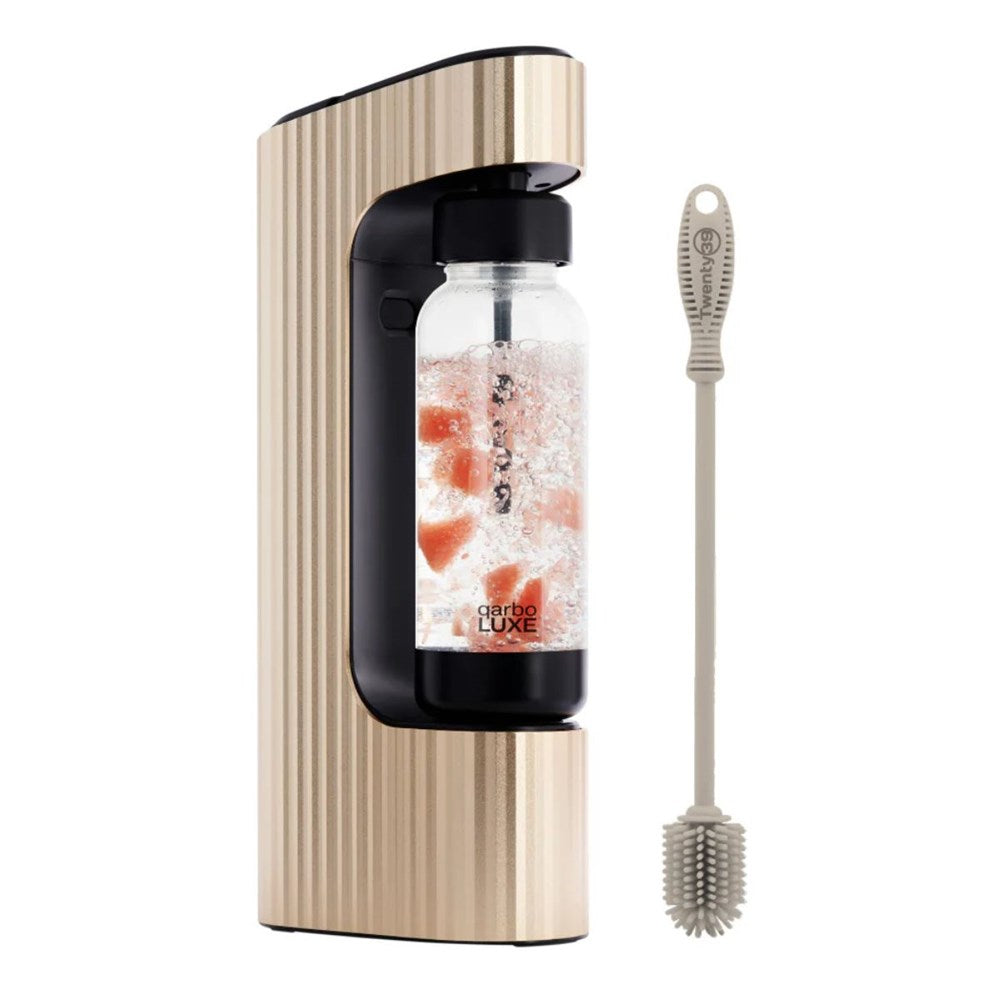 Twenty 39 qarbo LUXE Sparkling Water and Soda Beverage Maker - Gold Twenty 39