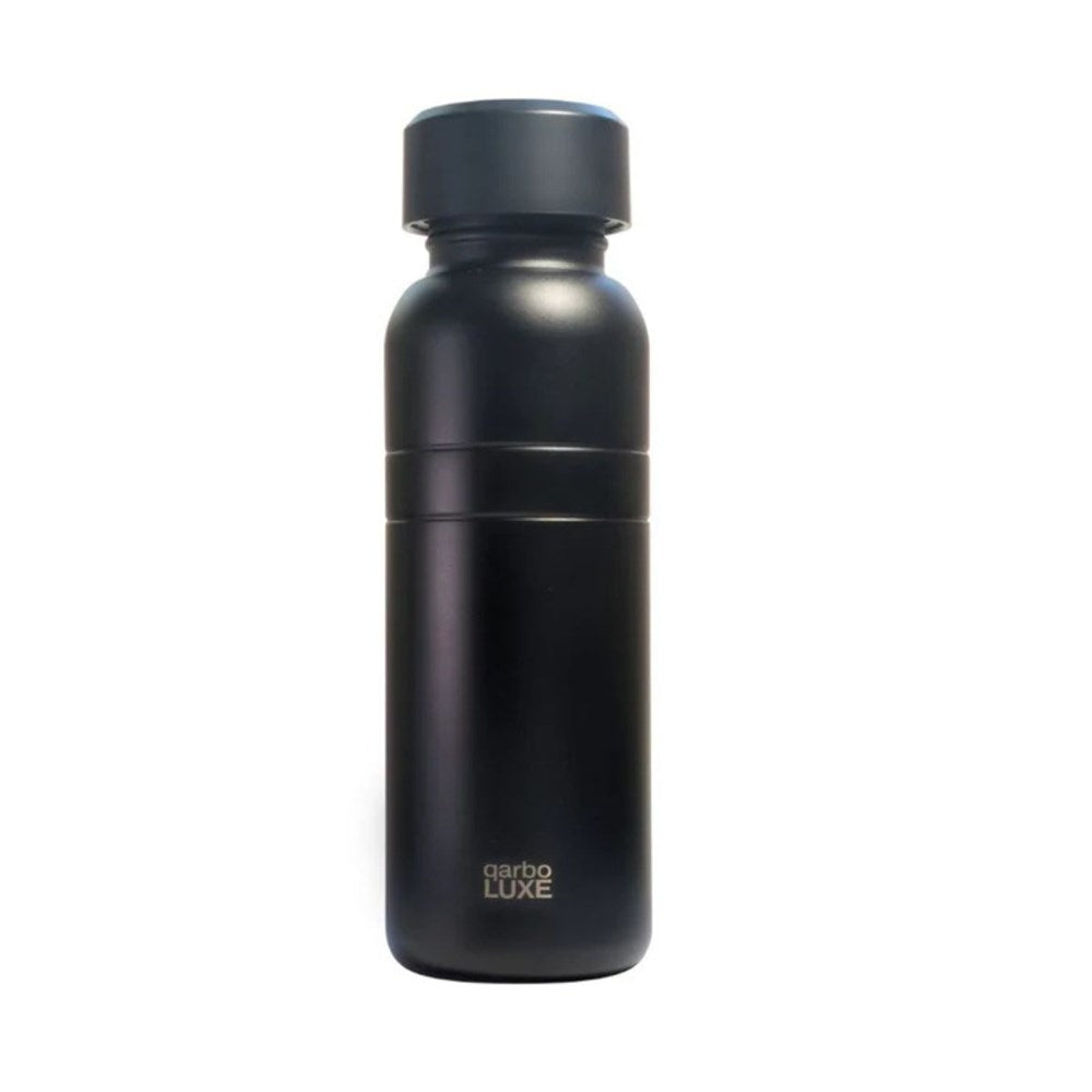 Twenty 39 qarbo LUXE 1L Stainless Steel Bottle with Airplus Cap - Black Twenty 39