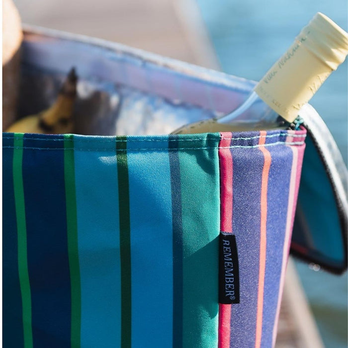 Remember Costa Cooler Bag - Stripes