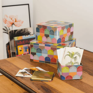 Remember Square Storage Tins - Set of 3 Remember