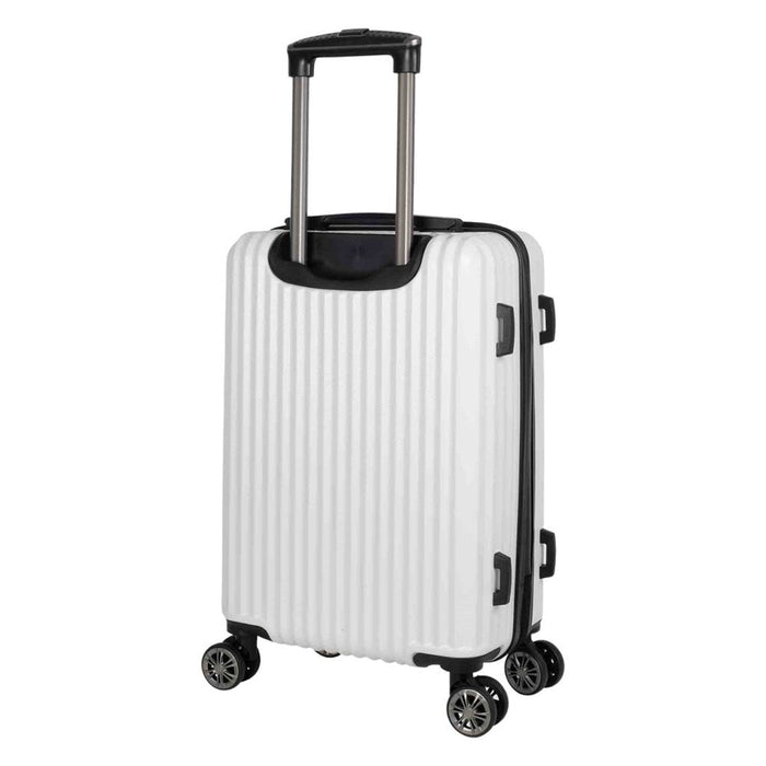 Swissbrand Riga Cabin Trolley Case - 56cm - White