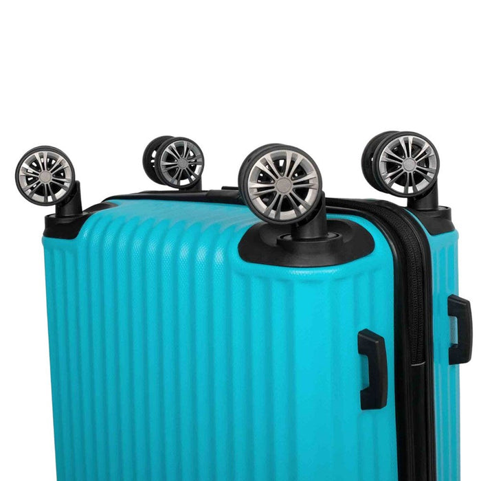 Swissbrand Riga Trolley Case - 77cm - Teal