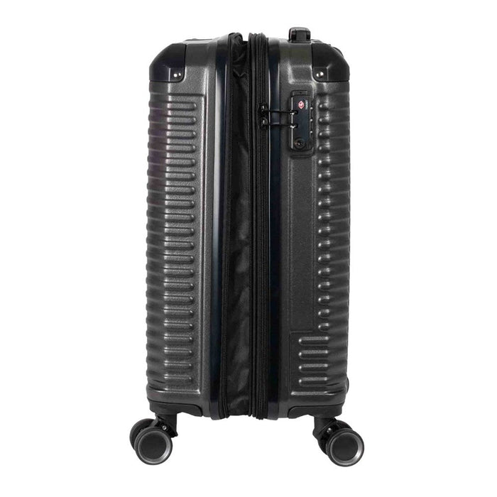 Swissbrand Paris Cabin Trolley Case - 56cm - Grey