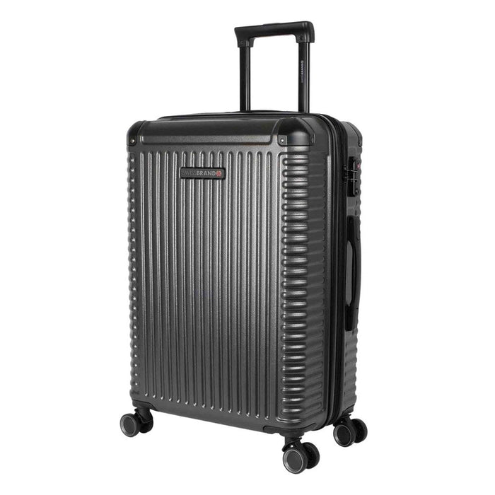 Swissbrand Paris Trolley Case - 66cm - Grey