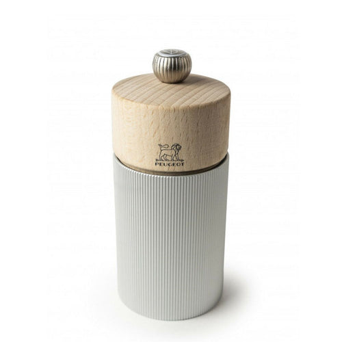 Peugeot Line Aluminium Salt Mill -  12cm