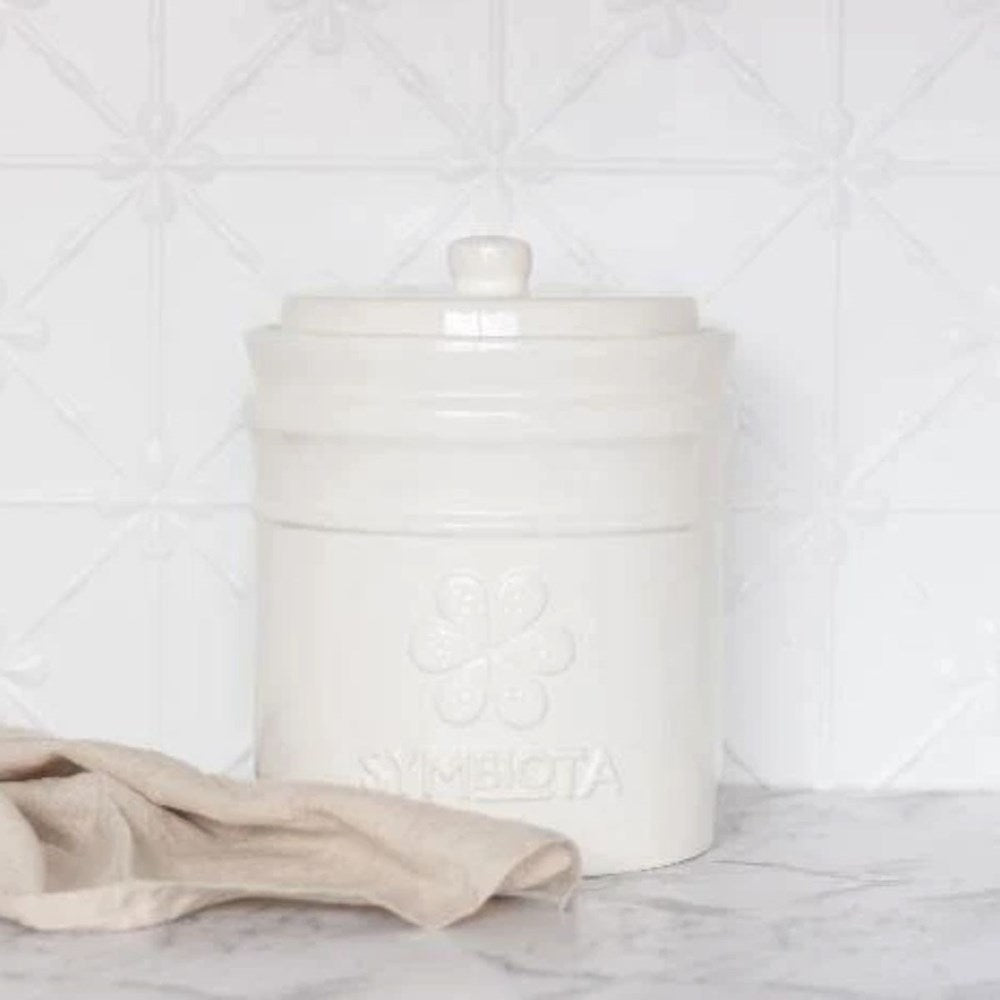 Symbiota Ceramic Fermenting Pot Symbiota