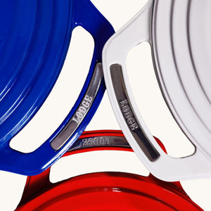 Lodge Cast Iron Enamel Dutch Oven 5.65L - 28.5cm - 3 Colours Lodge