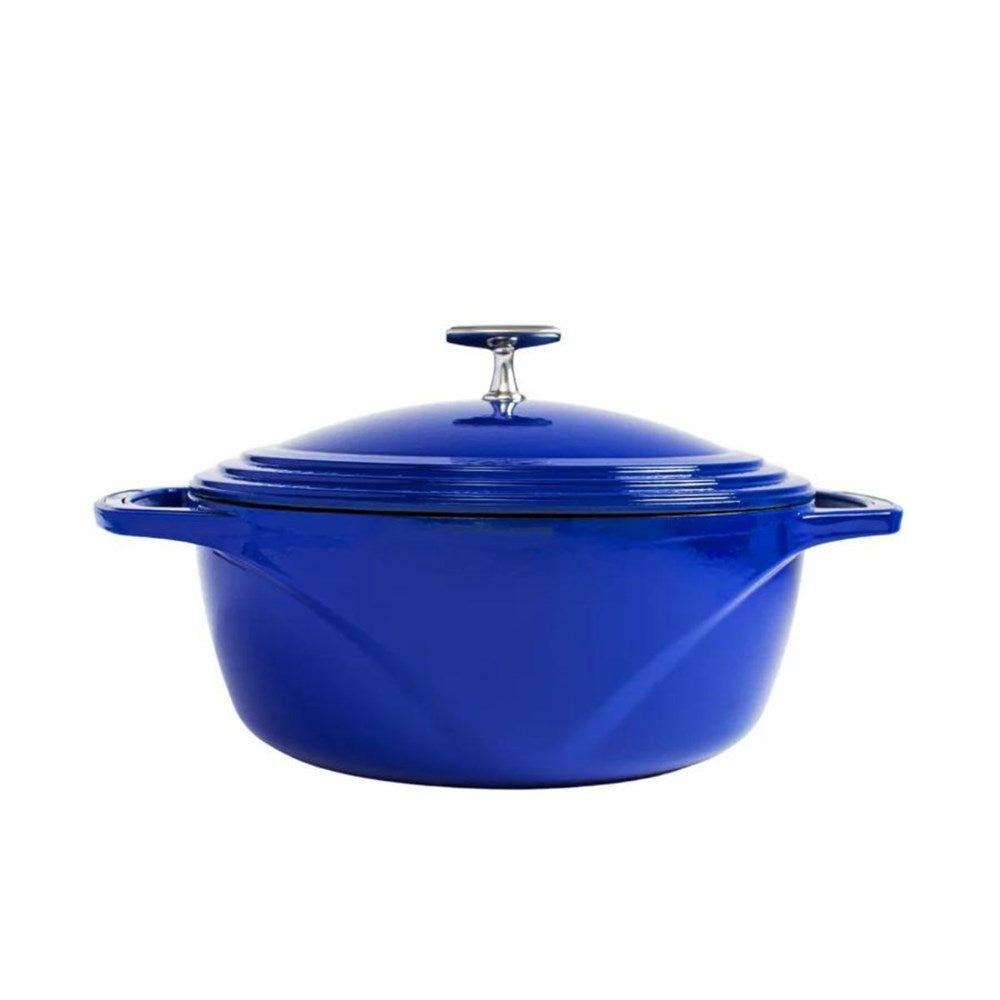 Lodge Cast Iron Enamel Dutch Oven 7.09L - 30cm - 3 Colours Lodge