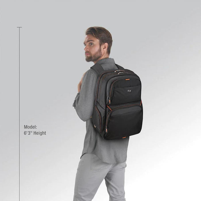 Solo Urban Laptop Backpack Black Home Essentials