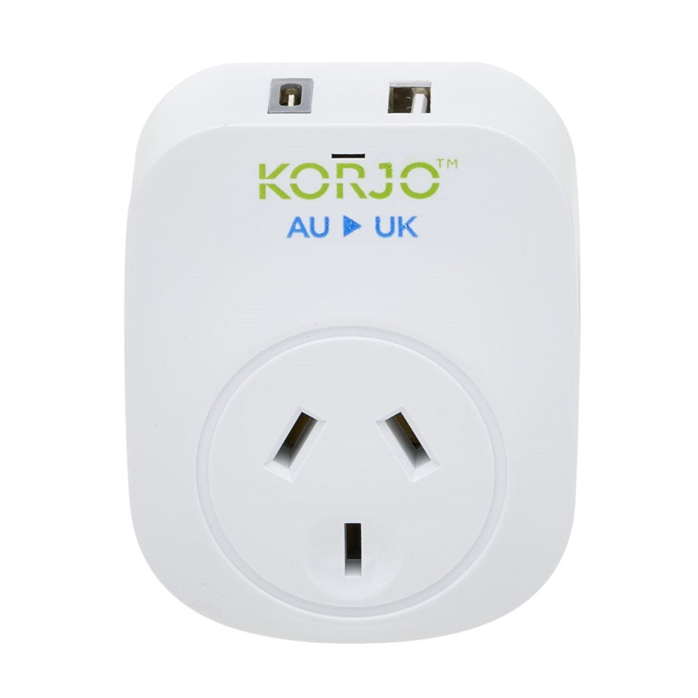 Korjo USB AC Adaptor - UK Korjo