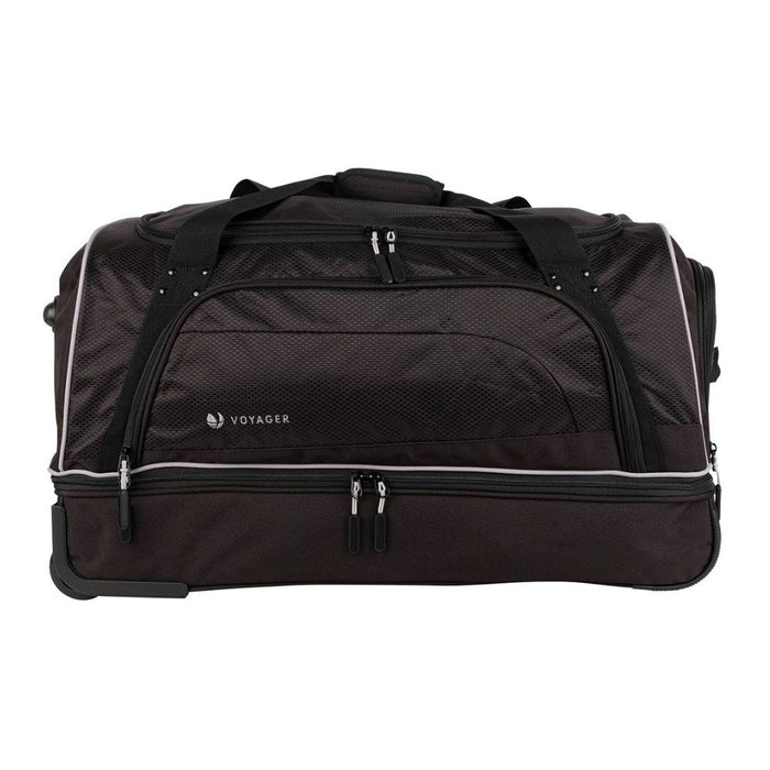 Voyager Traverse Wheeled Duffel - 66cm - Black