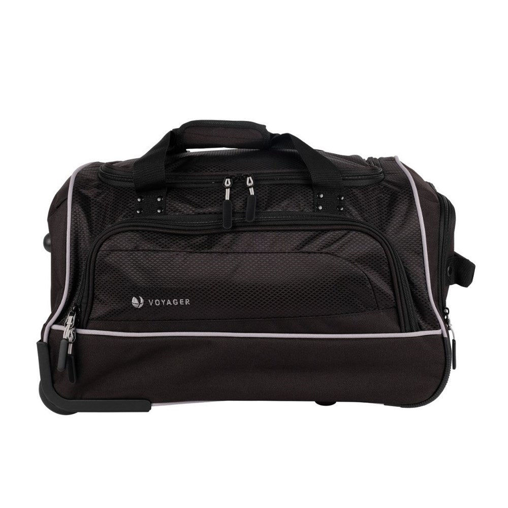 Voyager Traverse Cabin Wheeled Duffel - 51cm - Black Voyager